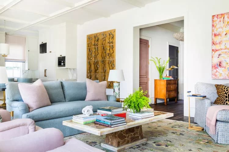 Hallway with modern wall cupboard and glass door designs
